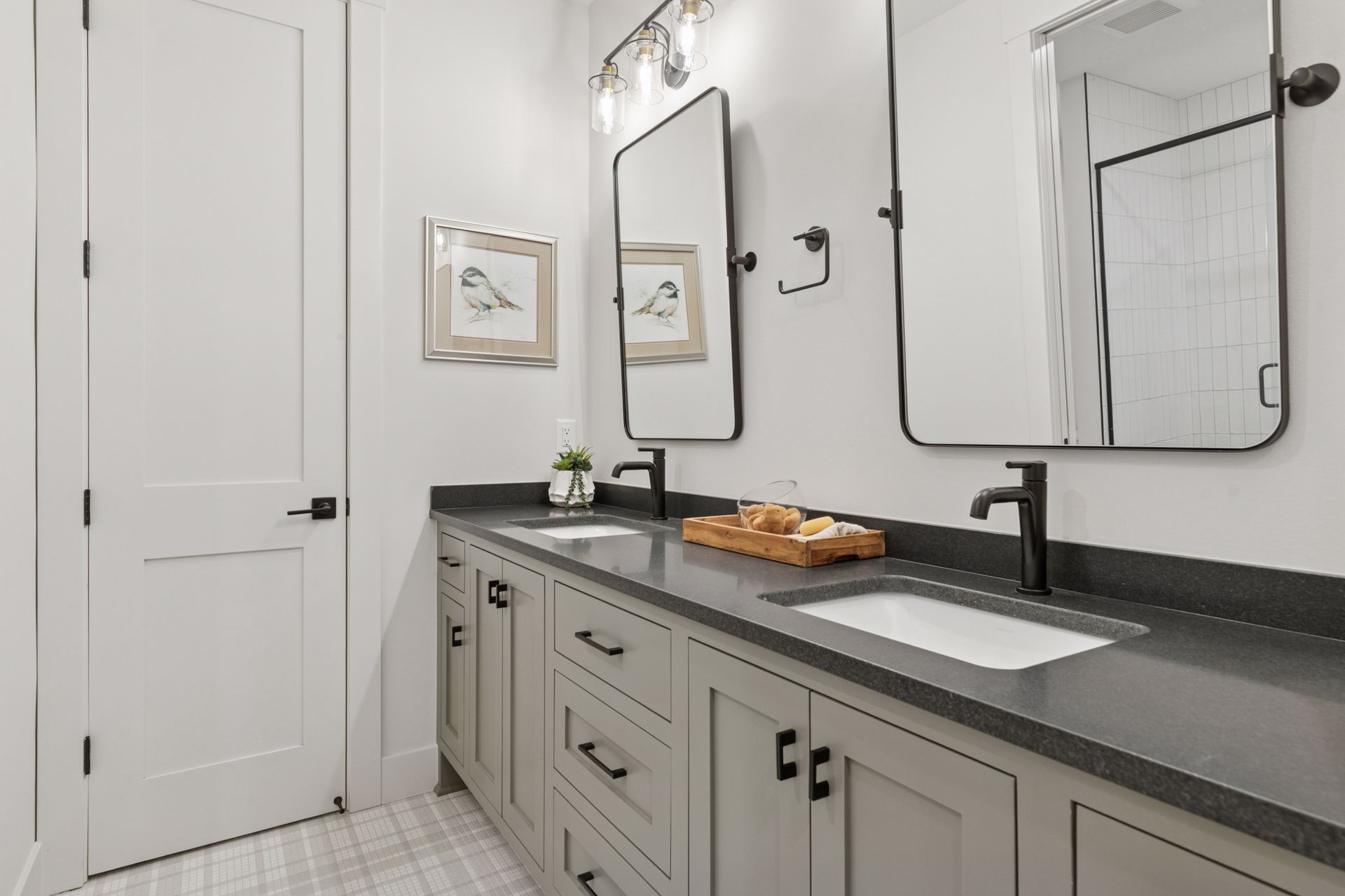 Lower level bathroom